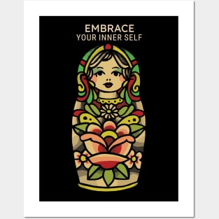 Old-Fashioned Doll Embrace your inner self Posters and Art